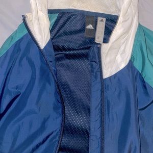 Lightly worn Adidas Windbreaker/ trainer jacket